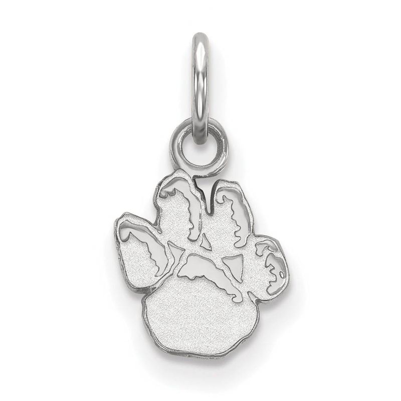 14k White Gold U. Of Pittsburgh Xs (Tiny) Charm Or Pendant